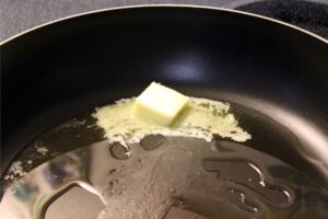 melt butter