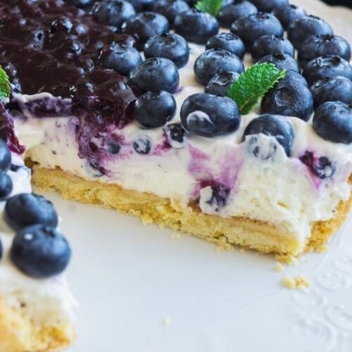 Five-Minute Blueberry Pie