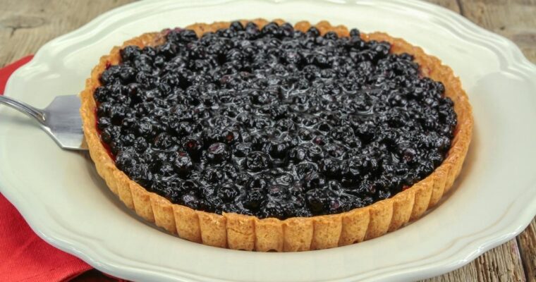 Five-Minute Blueberry Pie