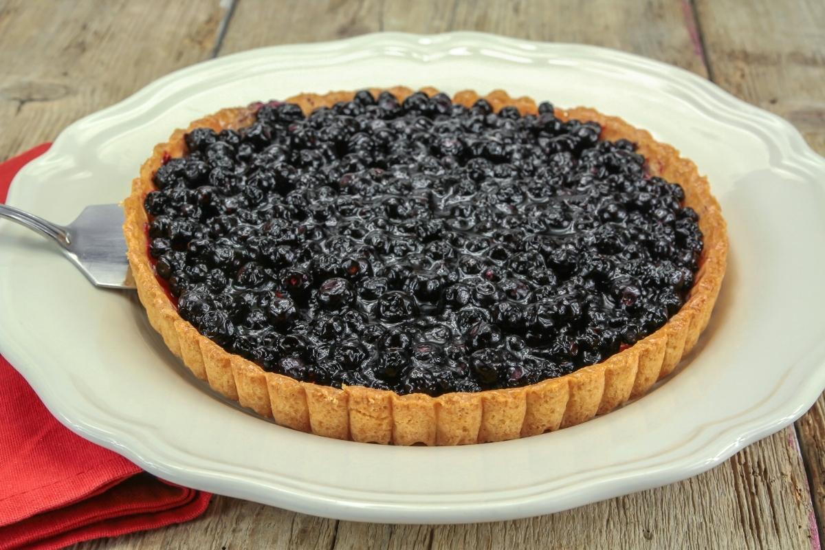 Five-Minute Blueberry Pie