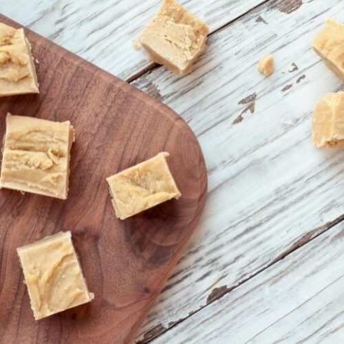 Almond Peanut Butter Squares