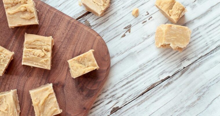 Almond Peanut Butter Squares