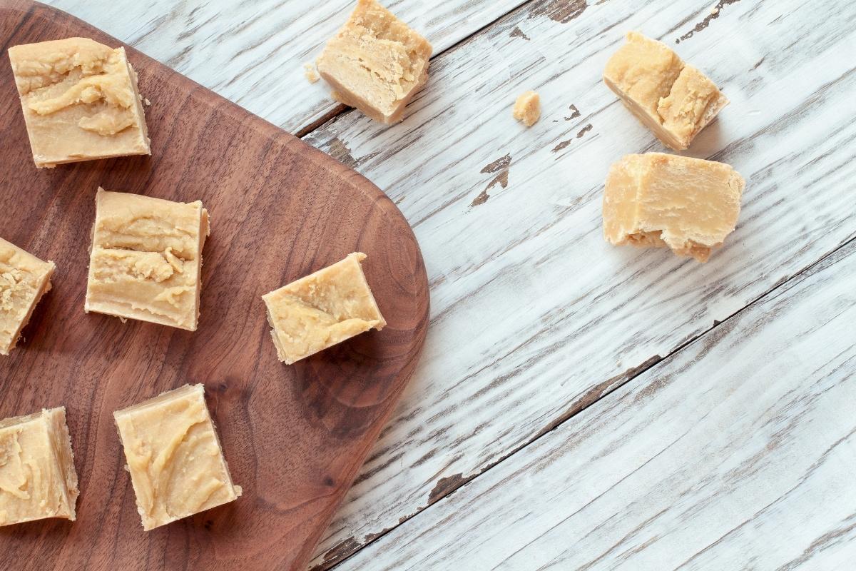 Almond Peanut Butter Squares