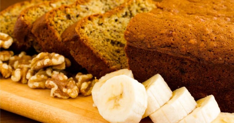 Brown Sugar Banana Nut Bread