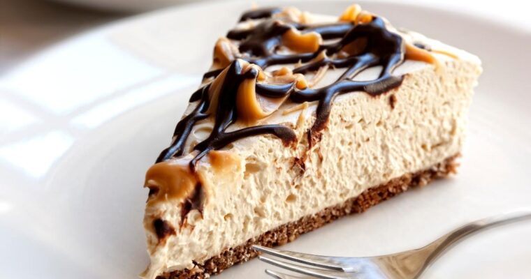 Chocolate Caramel Nut Cheesecake