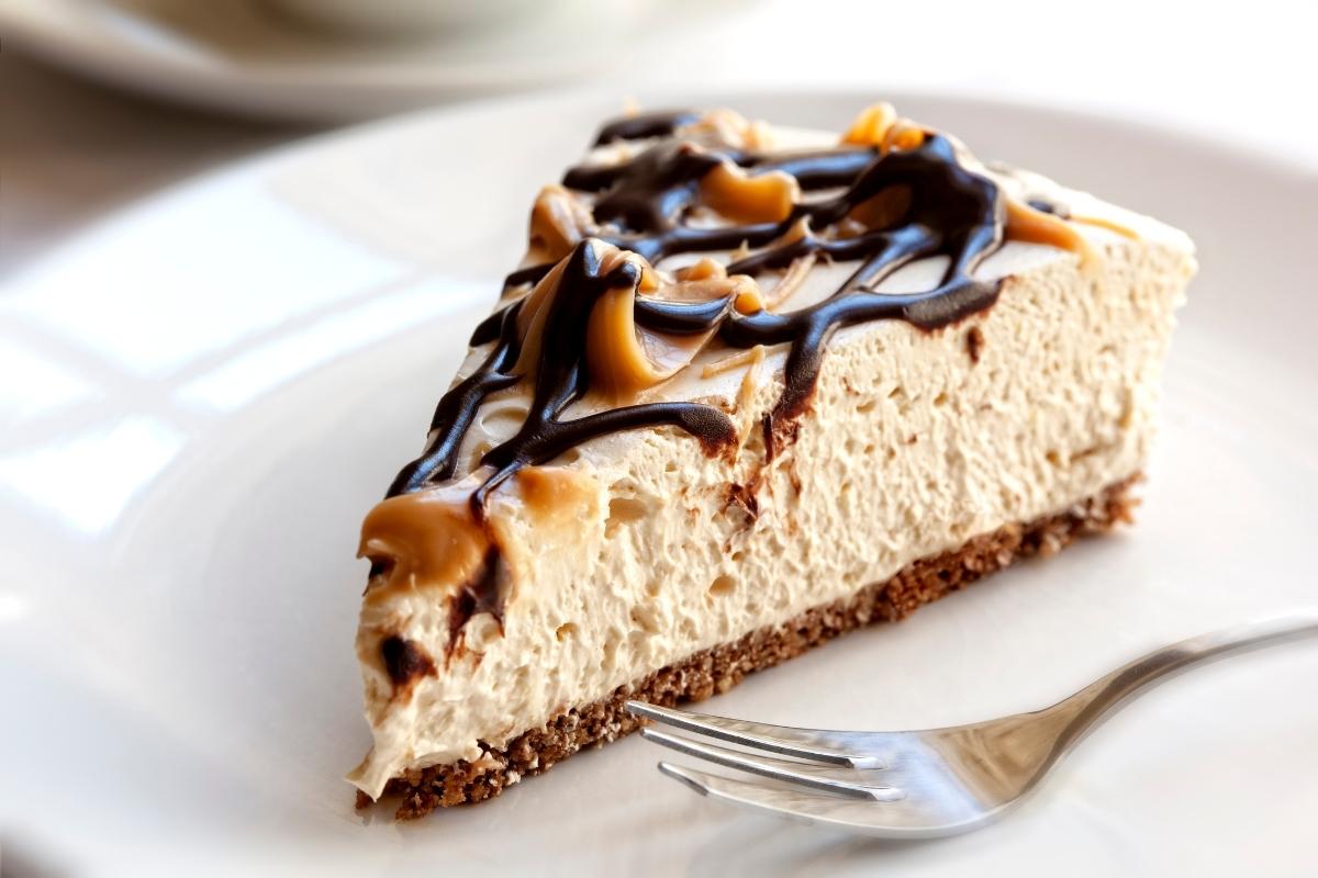 Chocolate Caramel Nut Cheesecake