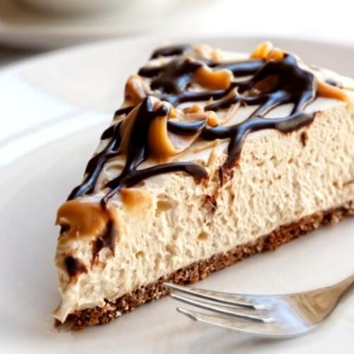 Chocolate Caramel Nut Cheesecake