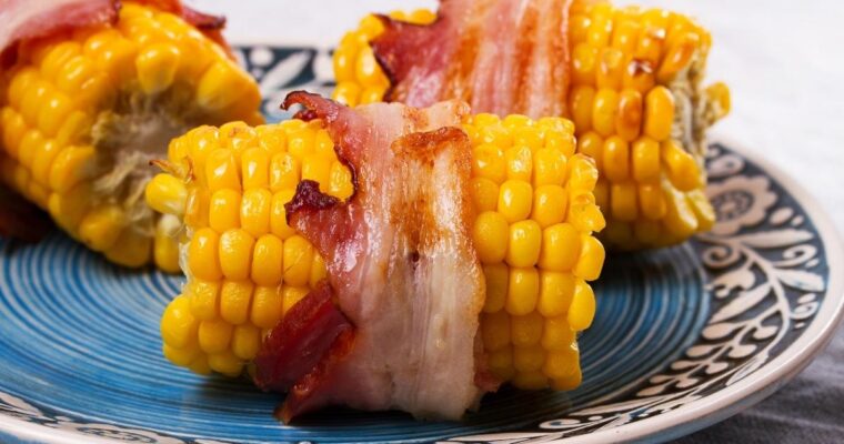 Corn with Bacon and Chili Powder