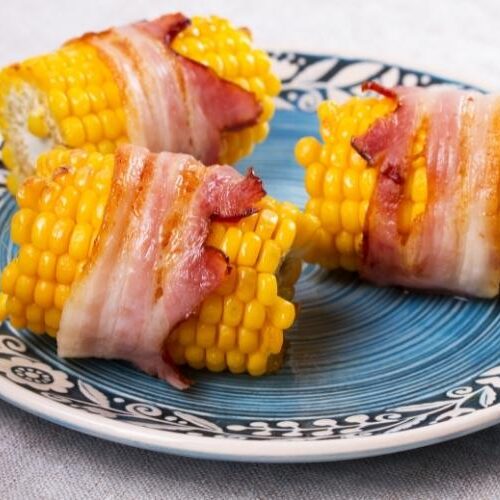 Corn with Bacon and Chili Powder