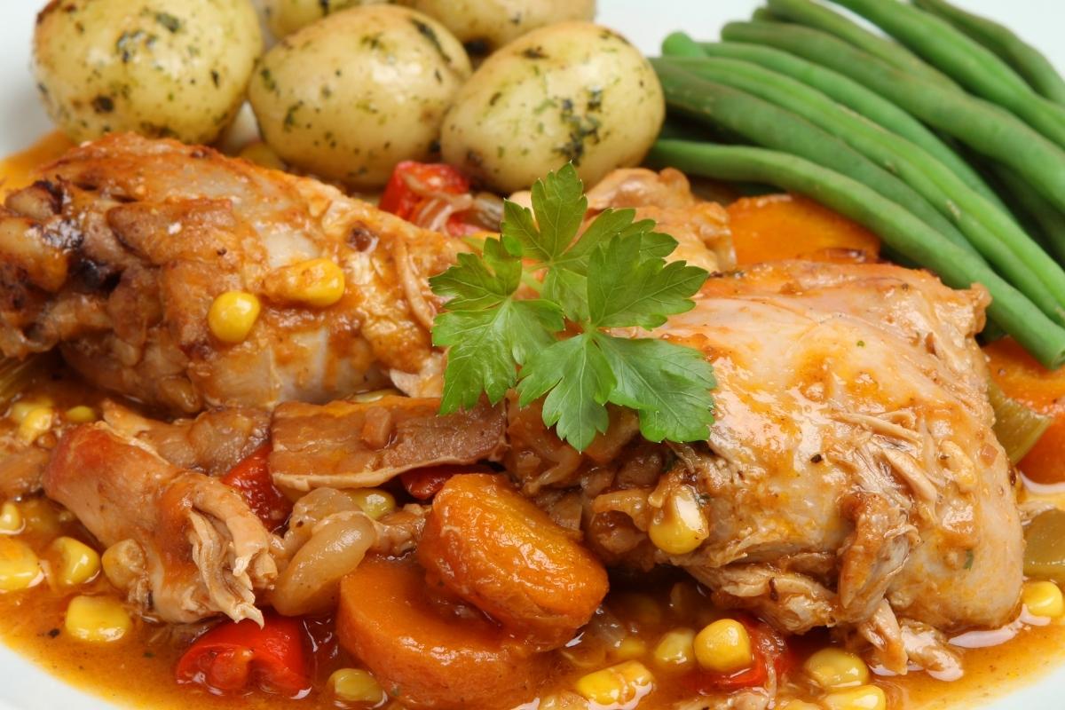 Hearty Chicken and Beans