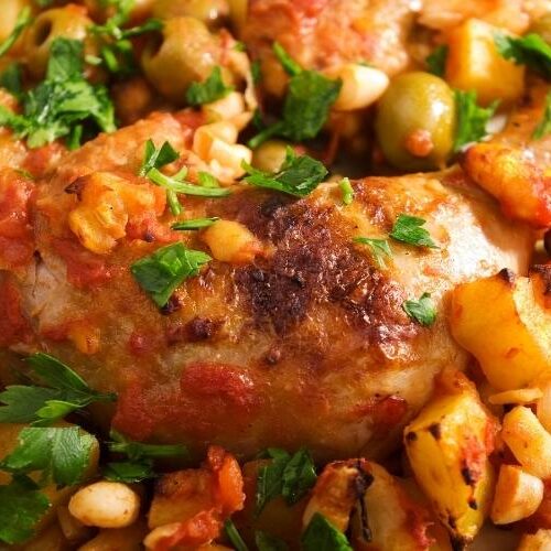 Hearty Chicken and Beans